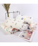 Wholesale baby cotton gauze bath towel newborn class a 6-layer gauze children's quilt bath towel gauze