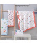 New ins wind 6-layer cotton gauze Blanket Baby high density cotton gauze bath towel cover quilt 110 * 120