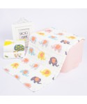 Six layer washable cotton children's towel gauze 25 * 50 gauze face towel children's towel Cotton gauze face towel