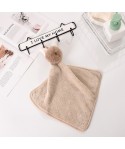 Detachable Plush Baby Towel, hanging absorbent small square towel, bathroom, toilet, kitchen towel wholesale