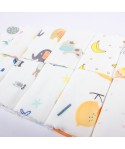 One side of gauze one side of bamboo fiber children's gauze towel 25 * 50 children's towel gauze