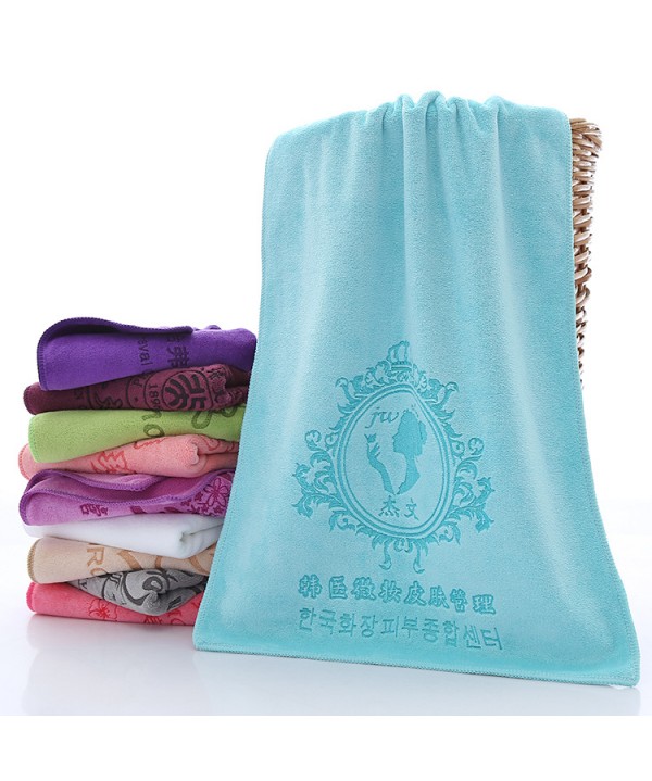 Factory custom lettering beauty salon towel Baotou towel absorbent towel soft grinding custom logo wholesale