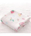 Wholesale 6-layer gauze baby bath towel 110 * 110 6-layer gauze bath towel Cotton gauze Blanket Baby Quilt