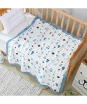 Wholesale cotton bath towel 6 layers of gauze children quilt gauze blanket 120 * 150 kindergarten gauze blanket gauze blanket blanket