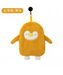 Kitchen household Penguin hanging hand towel cute cartoon children's hand towel super absorbent small towel for washing dishes