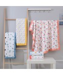 New ins wind 6-layer cotton gauze Blanket Baby high density cotton gauze bath towel cover quilt 110 * 120