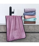 [tiktok] three-dimensional pressure label fiber towel soft softening home furnishing daily gift towel custom made one