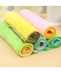 2 yuan store source kitchen cleaning towel fiber double-sided water absorbent dishcloth