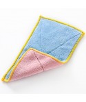 2 yuan store source kitchen cleaning towel fiber double-sided water absorbent dishcloth