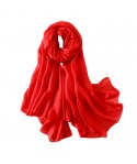 Manufacturers direct spring and summer sunscreen Dutch linen pure color scarves simple fashion beach sunscreen shawl glossy scarves