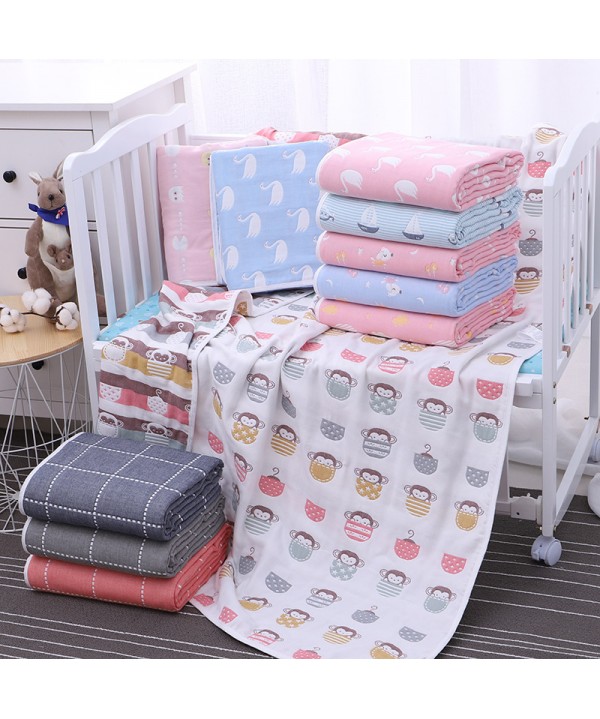 Manufacturers wholesale 6-layer gauze bath towel children's gauze bath towel baby 6-layer gauze cover by a hair