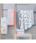 New ins wind 6-layer cotton gauze Blanket Baby high density cotton gauze bath towel cover quilt 110 * 120