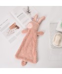 Rabbit coral velvet towel hanging cute water absorbent cartoon towel creative household kitchen cloth