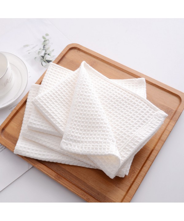 Yau Li Chu dishwashing towel wholesale thickened wood fiber cleaning dishcloth honeycomb dishcloth kitchen cleaning cloth