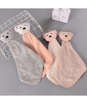 Hanging household kitchen cartoon coral velvet towel cute bear bathroom absorbent towel customized