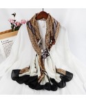 Korean autumn simulation silk scarf summer air conditioning room shawl sunscreen beach towel out sunshade shawl wholesale