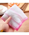 Kitchen dishwashing towel cleaning cloth cotton gauze absorbent dishcloth oil free dishwashing cloth