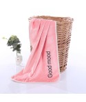 Creative embroidered coral velvet towel thickened absorbent towel wholesale net red couple facial towel custom logo