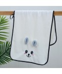 High density coral velvet washcloth creative cute rabbit ear absorbent towel lovers towel logo customization