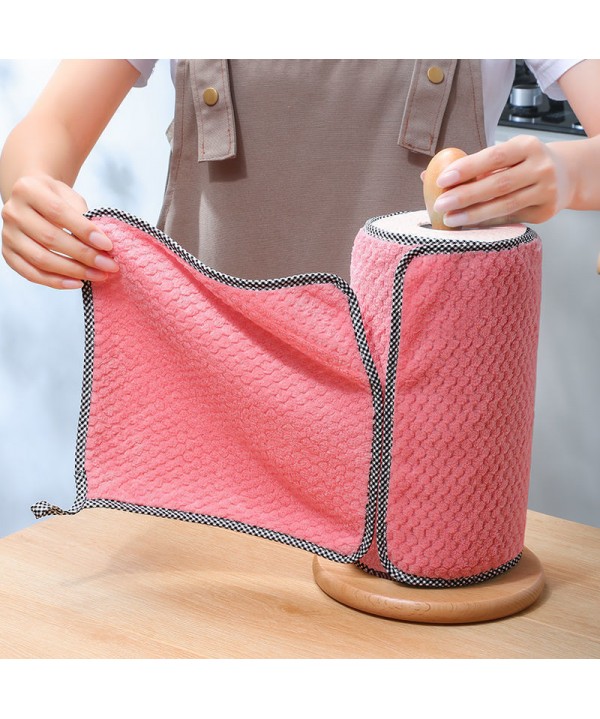 Factory wholesale dishwashing towel dishwashing cloth kitchen dishcloth oil free thickened dishwashing cloth water absorbent cleaning cloth