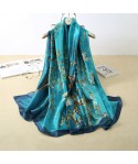 2021 spring and summer fashion mother's silk scarf for travel