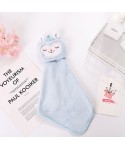 Hanging household kitchen cartoon coral velvet towel lovely sleeping rabbit bathroom water absorbent towel customized