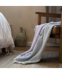 2021 summer a multi cotton two color organ pleated tassel blanket summer cool blanket bedroom office nap shawl blanket 