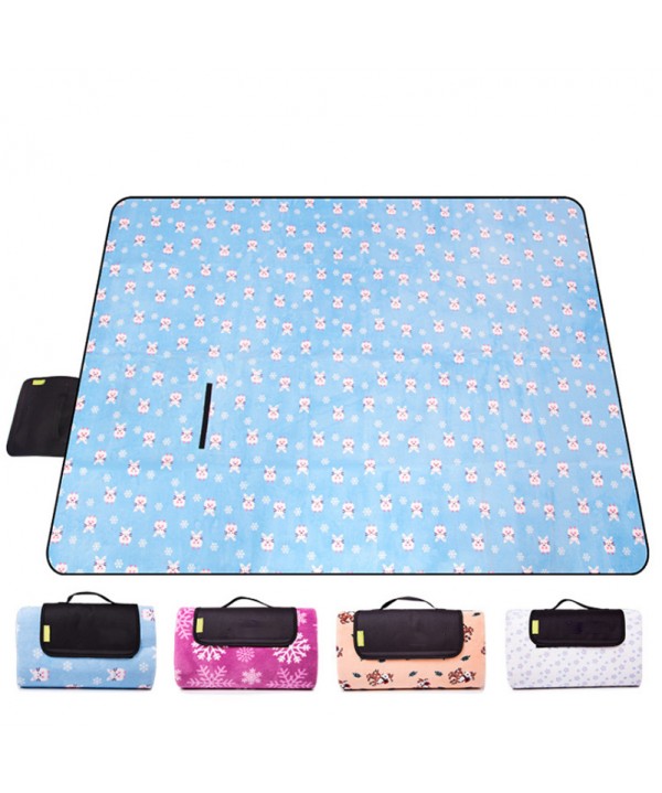 Da'antu outdoor picnic mat coral velvet picnic mat moistureproof mat thickened camping mat