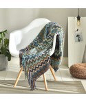 Ethnic storm Simia blanket knitting blanket air conditioning blanket thread blanket Sen women's blanket hotel sofa blanket drape 