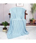 Custom knitted blanket milestone blanket bamboo fiber blanket home decoration blanket knee blanket bed end hanging blanket 