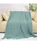 Bohemian Nordic knitted sofa blanket office tassel nap blanket knee blanket bed end blanket 