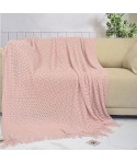 Bohemian Nordic knitted sofa blanket office tassel nap blanket knee blanket bed end blanket 