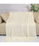 Bohemian Nordic knitted sofa blanket office tassel nap blanket knee blanket bed end blanket 