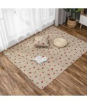 All cotton picnic mat autumn outing moisture-proof mat outdoor portable picnic mat field lawn picnic cloth thickening