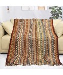 Bohemian knitting blanket office lunch break sofa blanket cover blanket tassel blanket nap blanket bed towel air conditioning blanket 