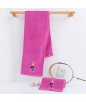 Cotton sports towel custom advertising gift promotion Fitness Yoga towel marathon running event sports towel