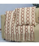 Bohemian thread blanket office knitting tassel Bed Blanket Sofa blanket lunch break blanket air conditioning blanket knee blanket customization 