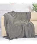 Bohemian office knitting Blanket Sofa blanket air conditioning blanket tapestry tassel blanket homestay bed tapestry Chinese style 