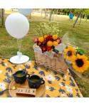 All cotton picnic mat autumn outing moisture-proof mat outdoor portable picnic mat field lawn picnic cloth thickening