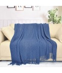 Bohemian Nordic knitted sofa blanket office tassel nap blanket knee blanket bed end blanket 