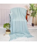 Bohemian Nordic knitted sofa blanket office tassel nap blanket knee blanket bed end blanket 