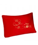 Factory Pure Cotton wedding pillow core red embroidery pillow wedding dowry festive pillow core single hair