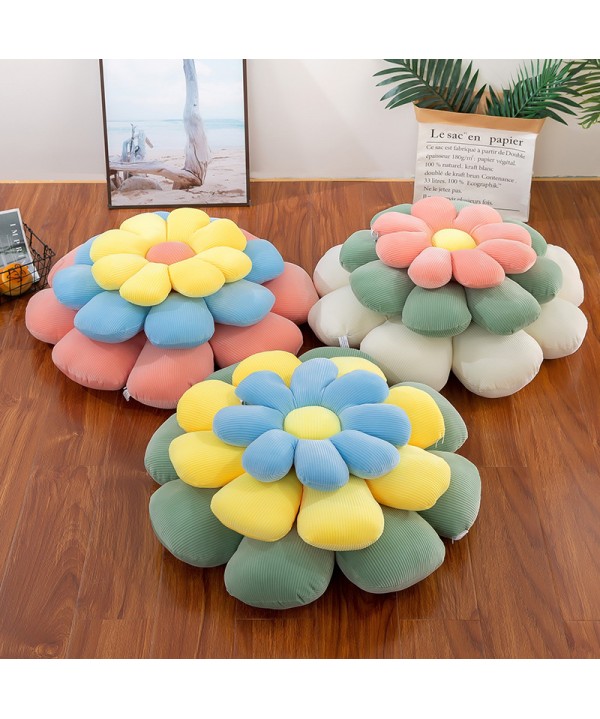 Lovely little daisy flower cushion flower plush pillow seat cushion Plush nap pillow back pillow