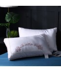 Factory wholesale cotton three-dimensional lace Korean feather silk pillow pillow Hotel pillow core neck pillow health pillow hair generation