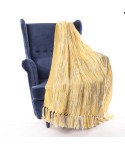 American rural leisure blanket knitting blanket bed end scarf tassels in sofa blanket living room photo blanket