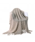 Amazon tassel blanket throwblanket sofa blanket blanket solid knitting Blanket Baby Photography blanket