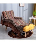 Bohemian sofa blanket lunch break shawl blanket Nordic girl style small blanket famous ethnic style art blanket air conditioning blanket