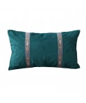 European Dutch velvet lace pillow bedside sofa cushion waist pillow Dutch velvet pillow case bed decoration