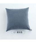 Corduroy sesame velvet two sides with large zipper pillow cover light luxury pillow cover sofa cushion pillow cover