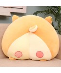 2020 creative new elastic cloth fart peach cushion round cushion slow rebound Corgi butt student cushion chair cushion